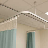 Hospital Curtain Tracks - Color: Sky Blue