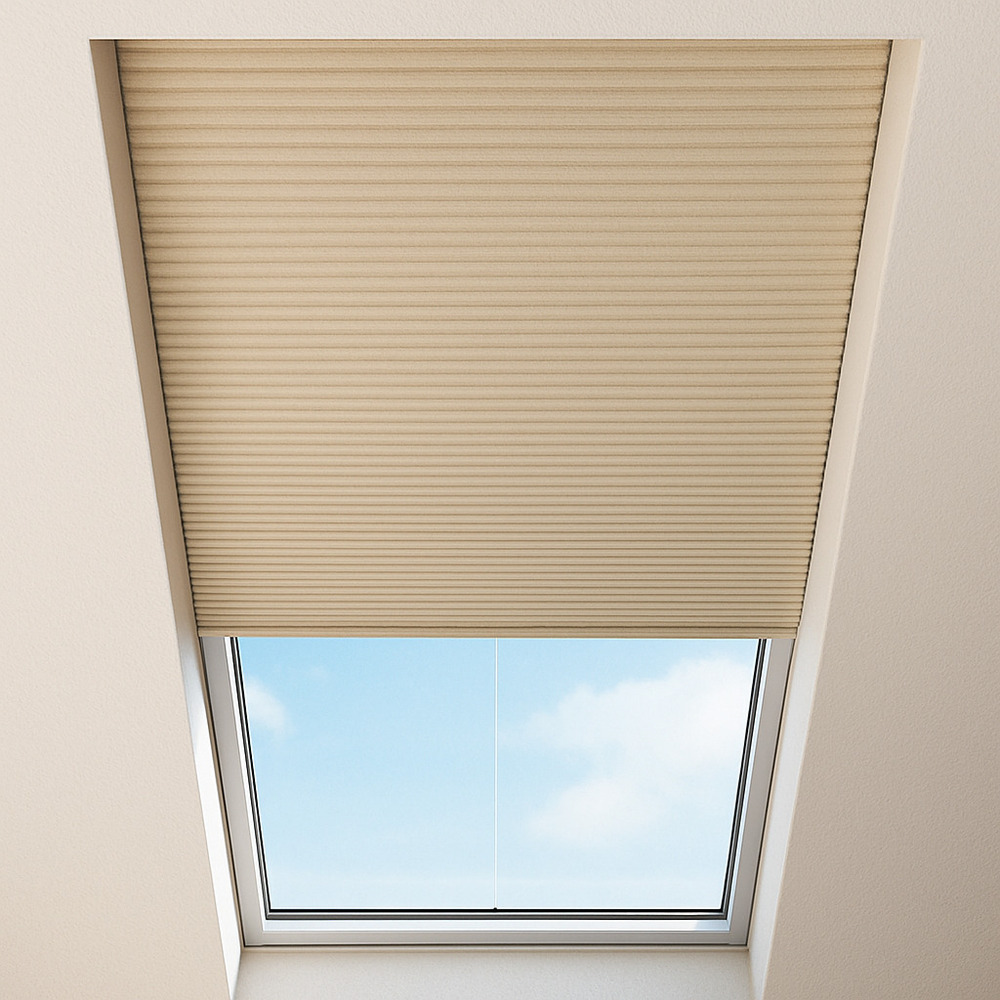 Skylight Blind System - Color: Cream