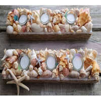 Rectangular Candle Holde - Color: Multicolor
