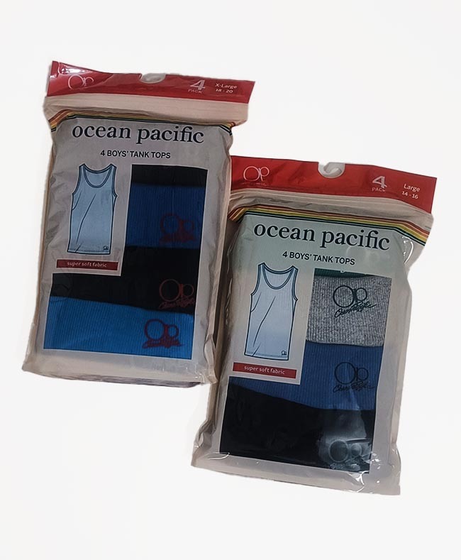 B16445 Boys A-Shirts pack of 4