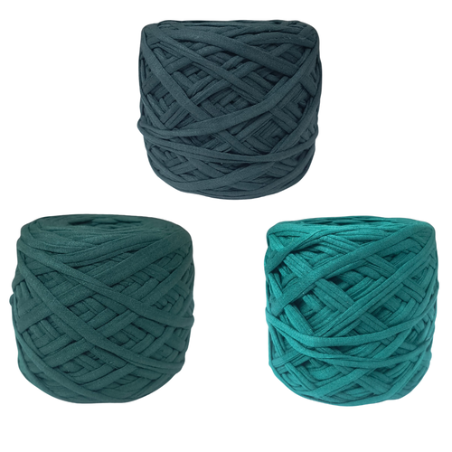 Flexi T-Shirt Yarn - Peacock green
