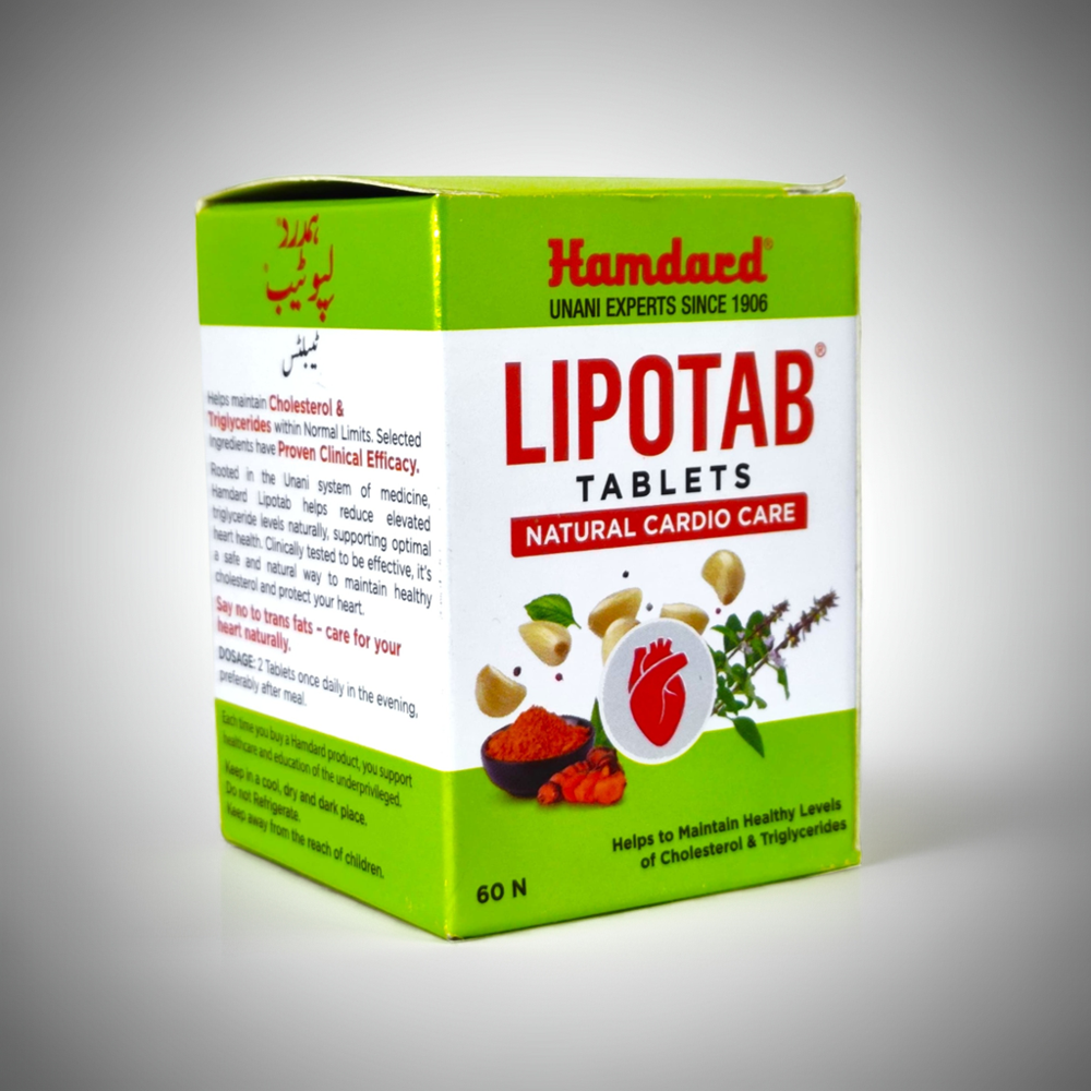 Hamdard Lipotab Tablet 60 Tablets