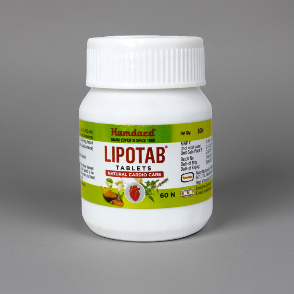 Hamdard Lipotab Tablet 60 Tablets
