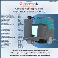 IMP GRANDEZA Mini Ride on Scrubber Drier 85L M-004