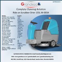 IMP GRANDEZA Mini Ride on Scrubber Drier 85L M-004