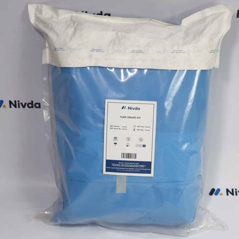 Urology Drape Pack - Color: Blue