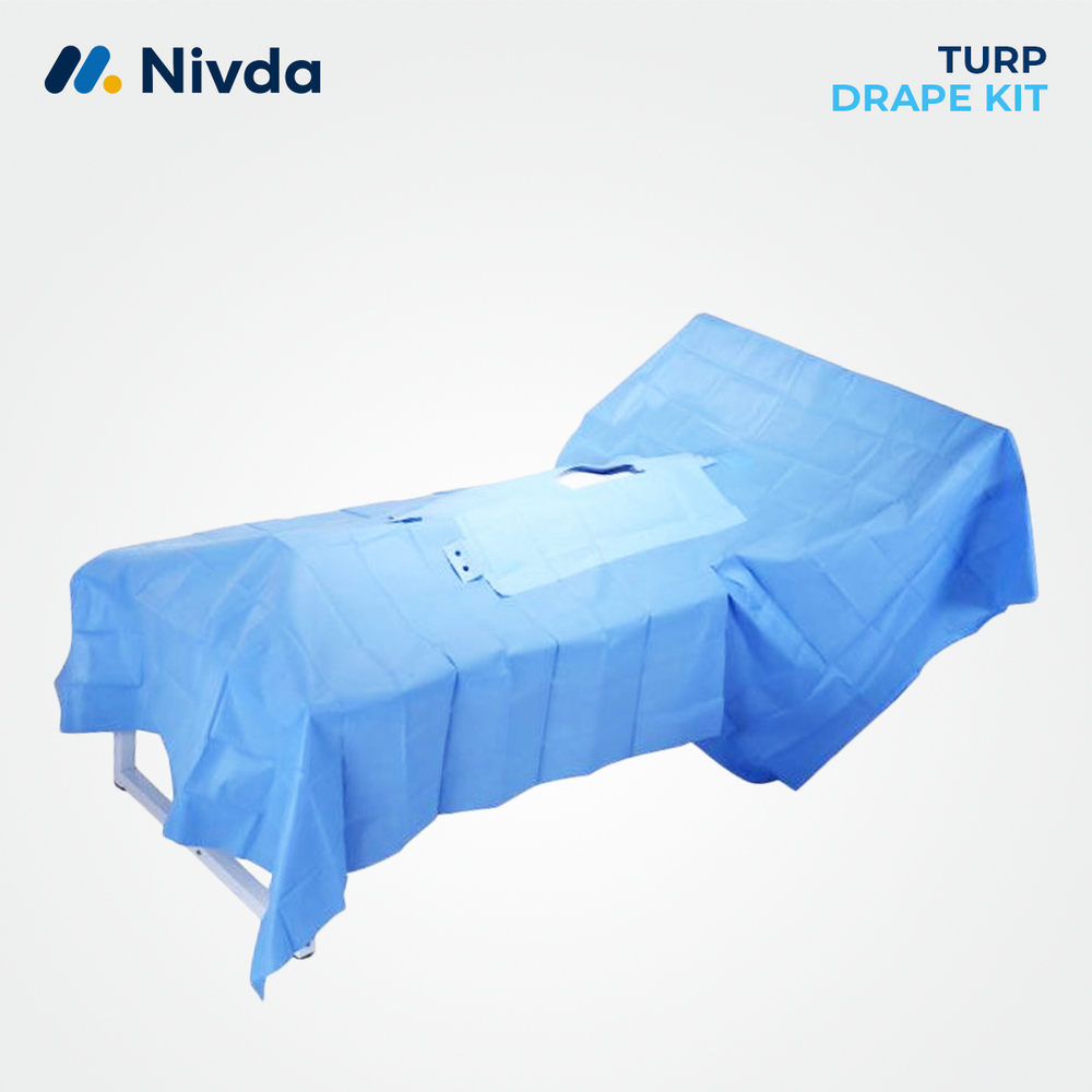Urology Drape Pack - Color: Blue