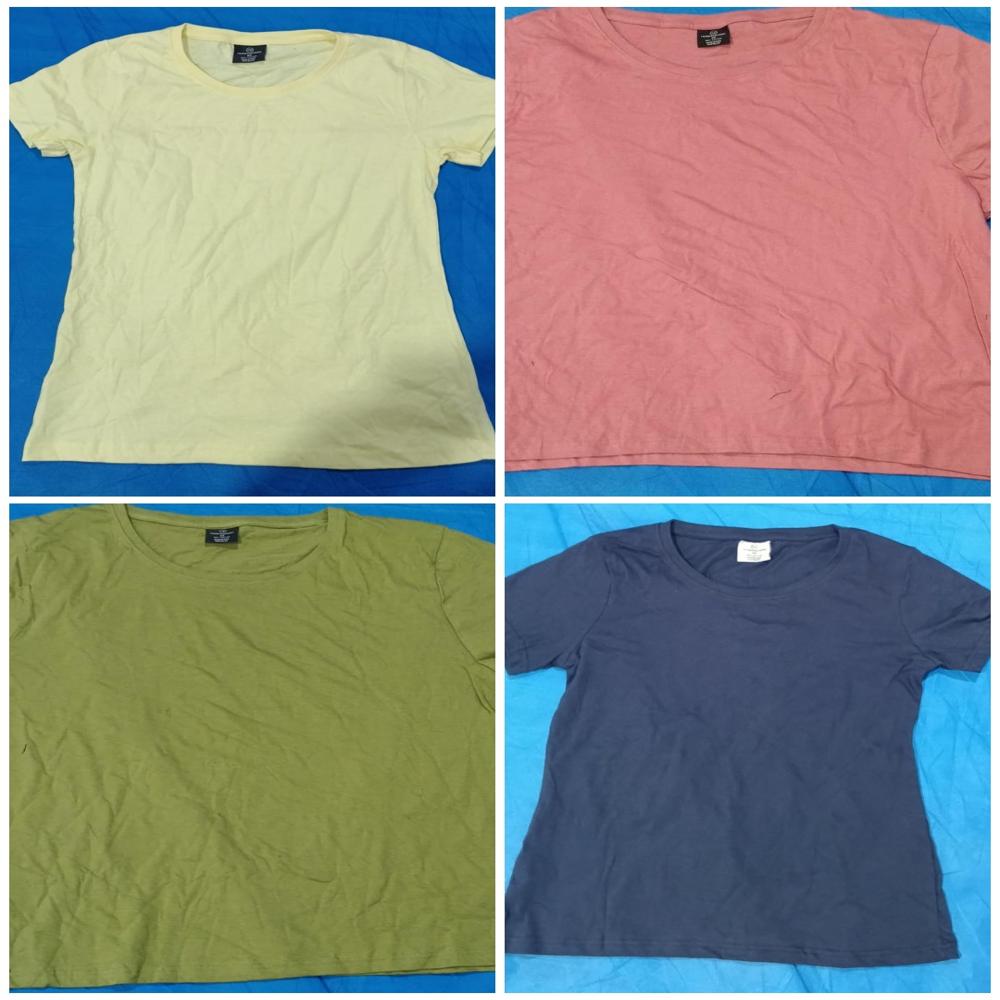 W13404 Realessentials Ladies Crew Neck T-Shirts