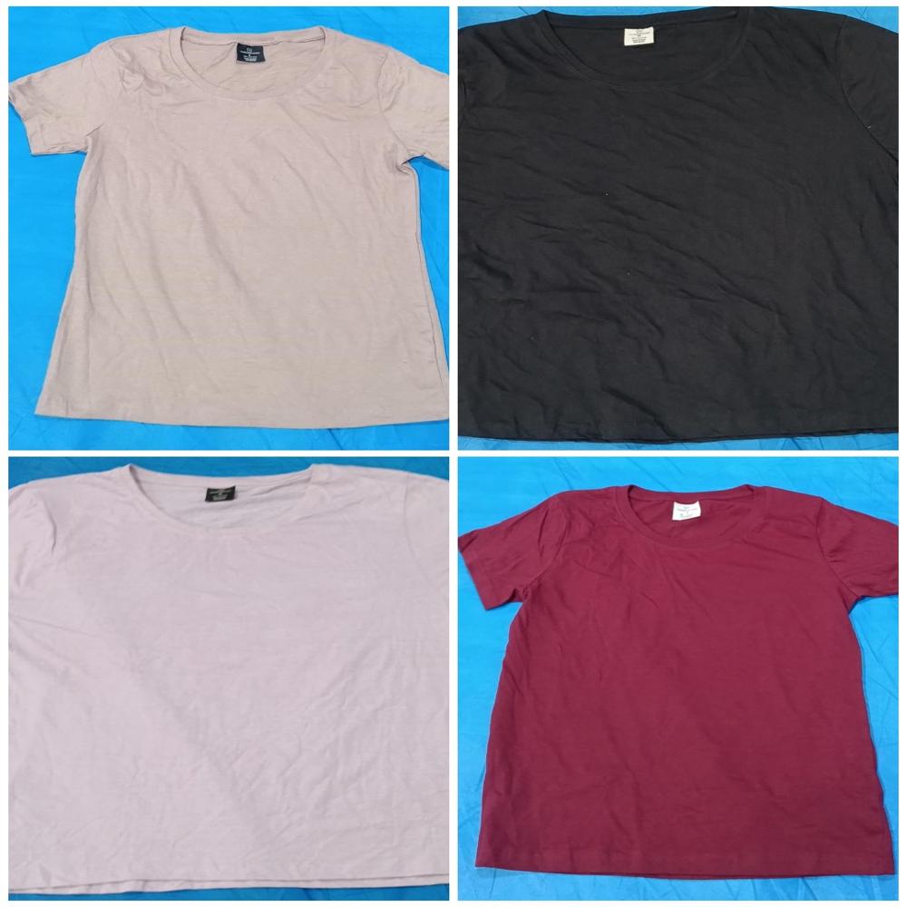 W13404 Realessentials Ladies Crew Neck T-Shirts