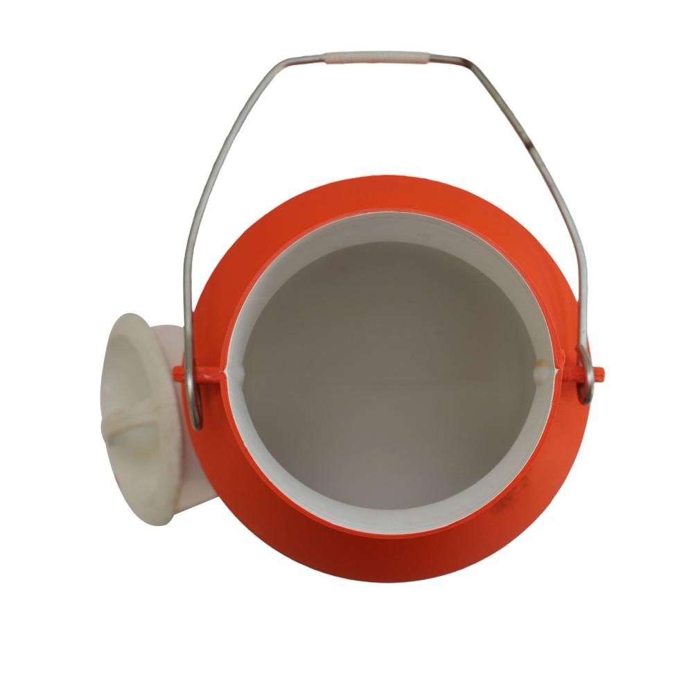 10l Milk Can - Color: Orange And White