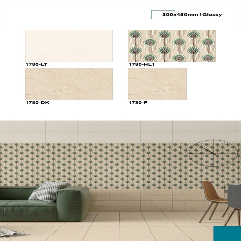High Glossy Tiles - Color: Multicolor