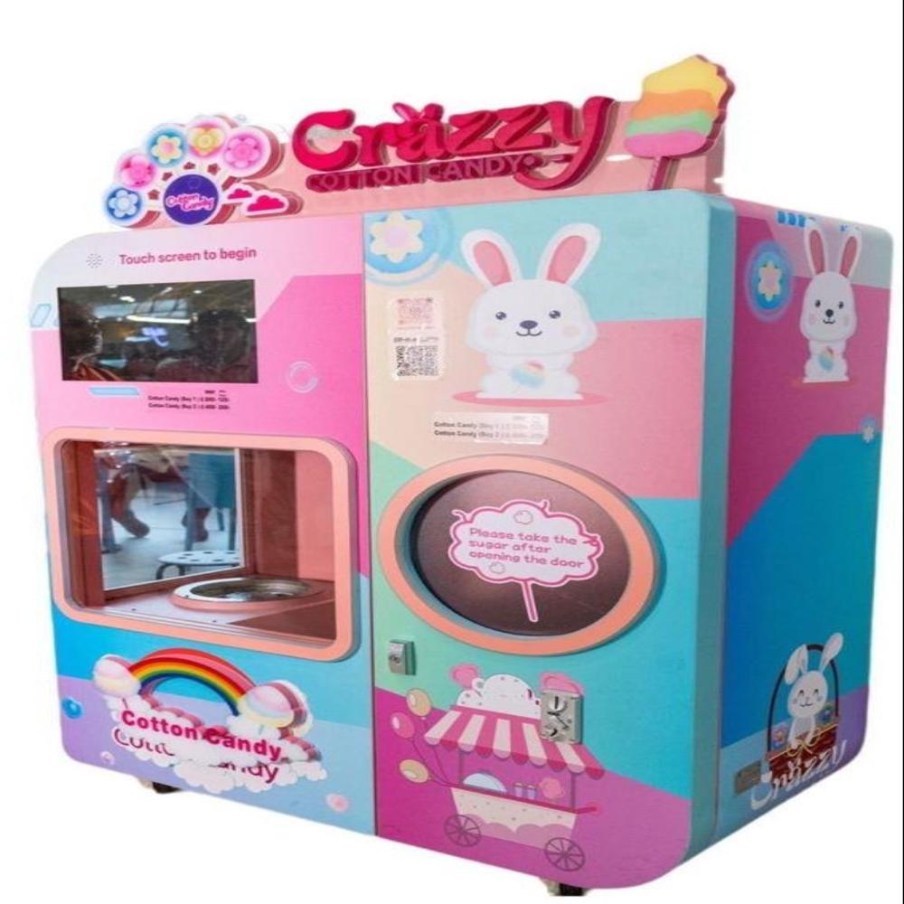 Fully Automatic Cotton Candy Machine - Dimension (l*w*h): 5.5 X 2.1 X 4.3 Foot (ft)