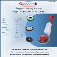 IMP GRANDEZA Single Disk Scrubber M-201 1.5 HP