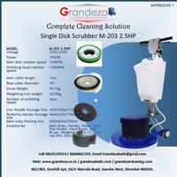 IMP GRANDEZA Single Disk Scrubber M-201 1.5 HP
