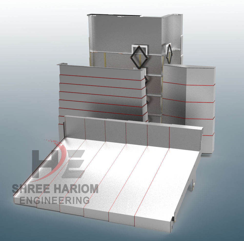 cnc guideway telescopic cover range