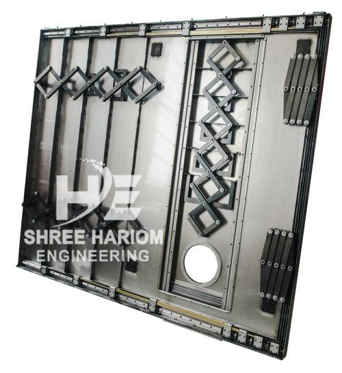 heavy duty telescopic cover cnc machine