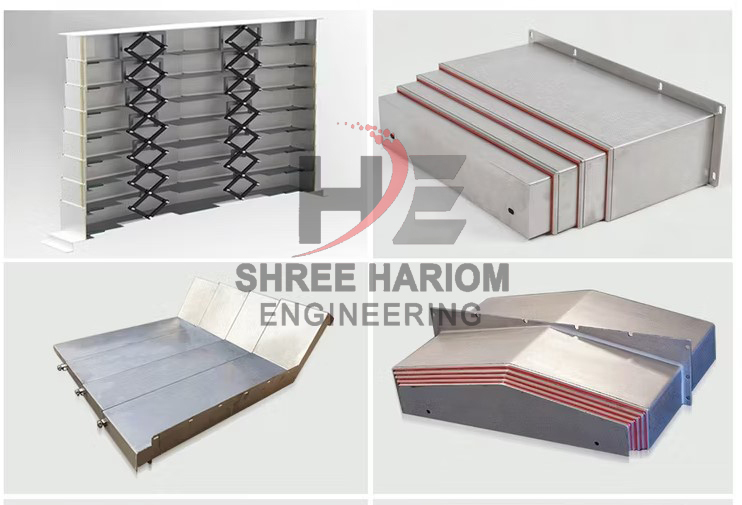 machine tool telescopic way covers