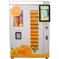 Fully Automatic Orange Juice Vending Machine - Capacity: 120 Kg/day