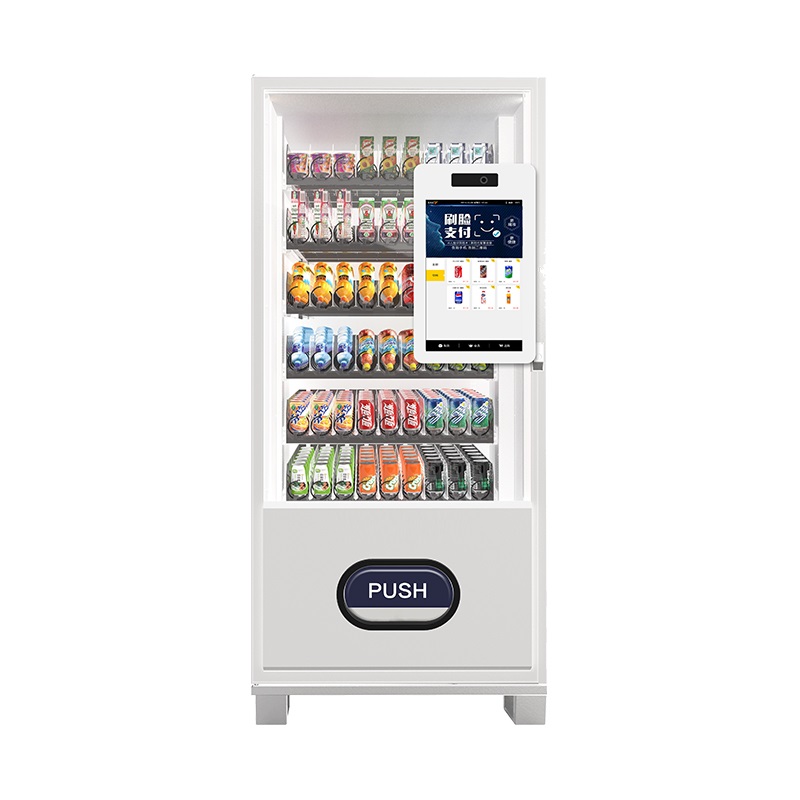 400 Items Smart Snack Vending Machine - Color: White