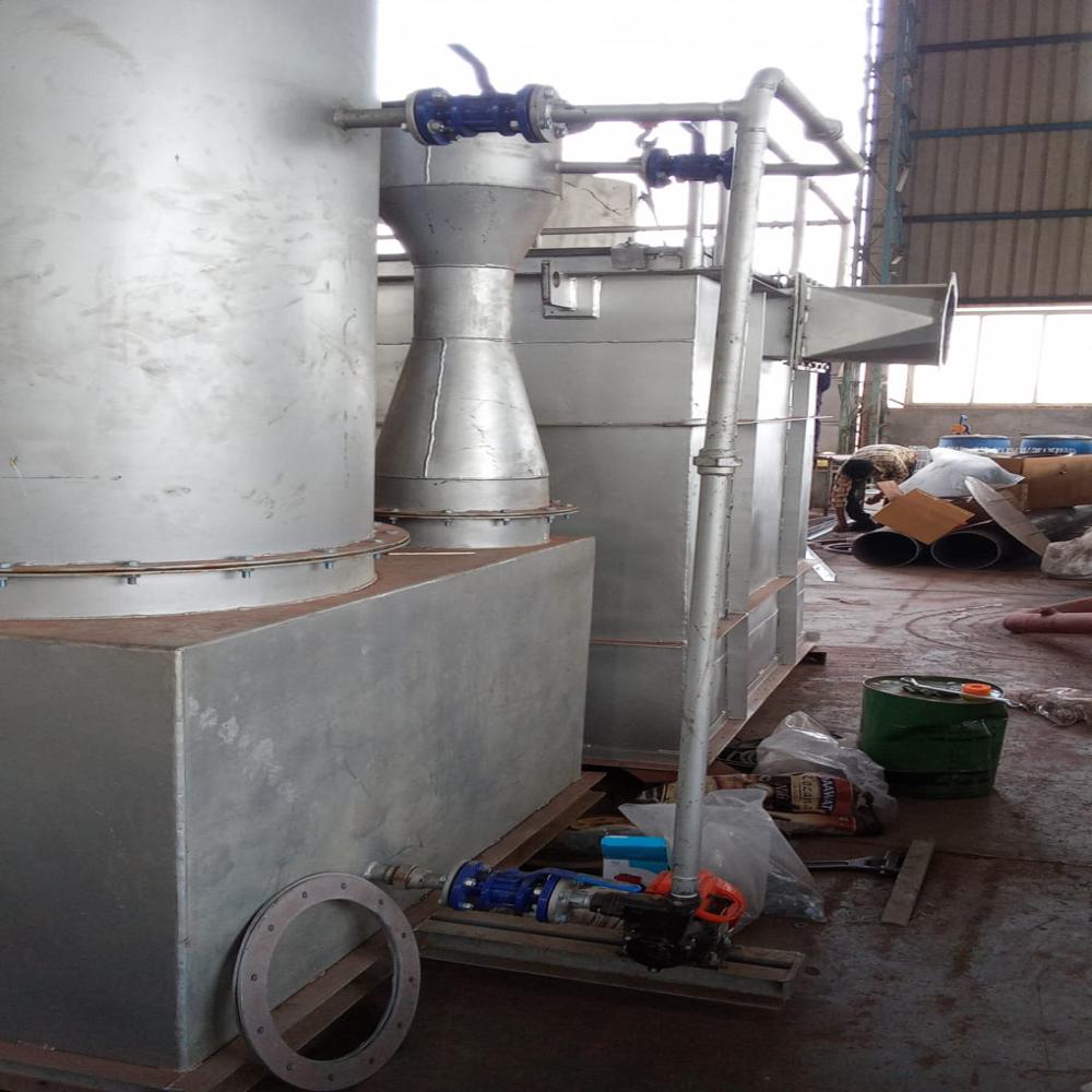 Venturi Scrubber System - Efficiency: 95%