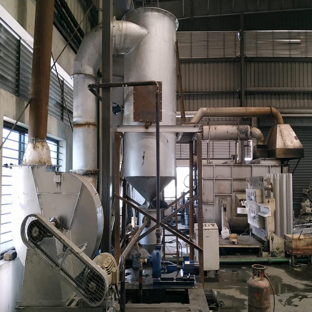 Venturi Scrubber System - Efficiency: 95%