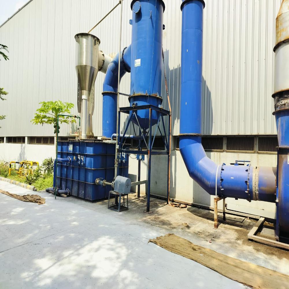 Venturi Scrubber System - Efficiency: 95%