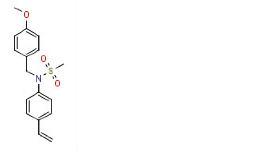 N-(4-Ethenylphenyl)-N-(4-methoxybenzyl) methanesulfonamide