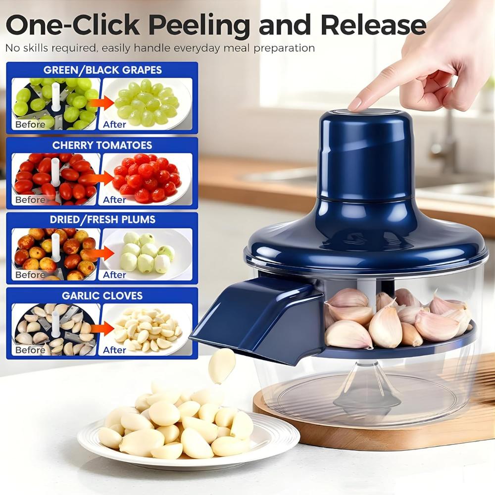 AUTOMATIC GARLIC PEELER MACHINE