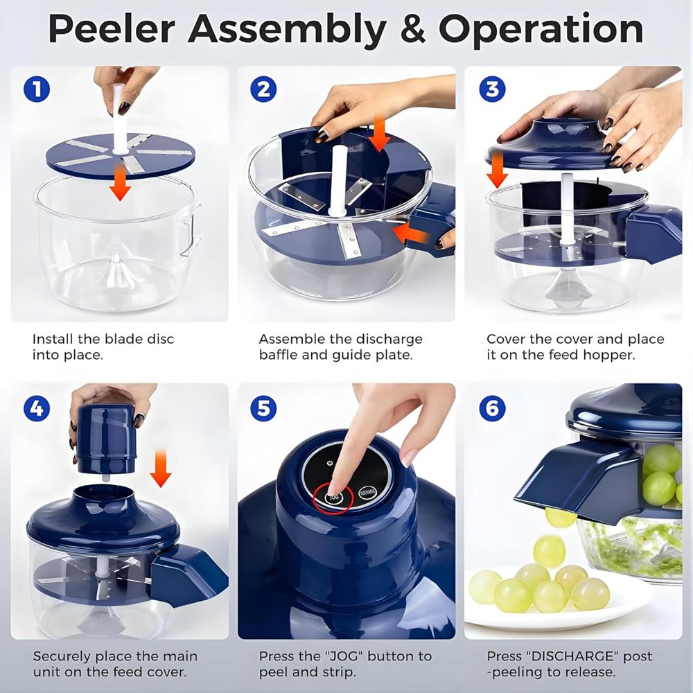 AUTOMATIC GARLIC PEELER MACHINE
