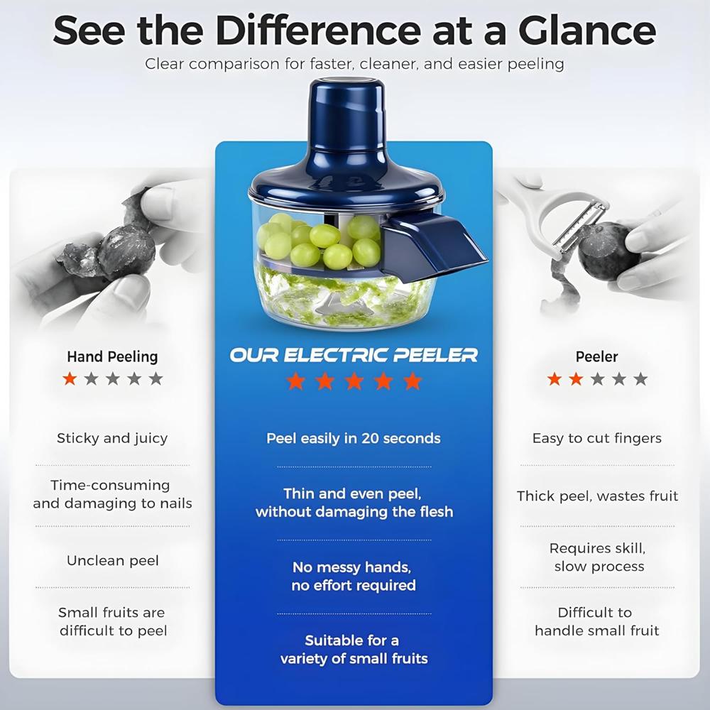 Automatic Garlic Peeler Machine - Application: Home & Kitchen