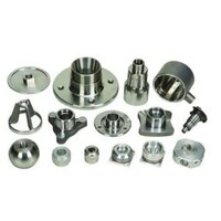 Cnc Turned Components - Color: Silver