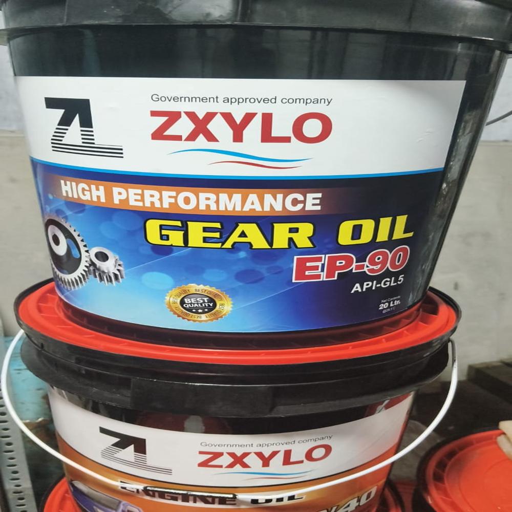 ZXYLO Gear Oil EP 90  Available size-1L, 3L, 3.5L, 5L, 7.5L, 8.5L,10L, 20L, 26L, 50+