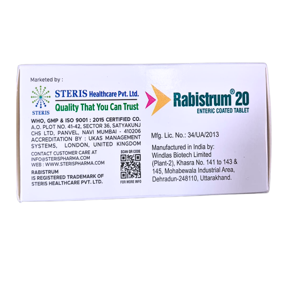 Rabistrum 20 - Dosage Form: Tablet