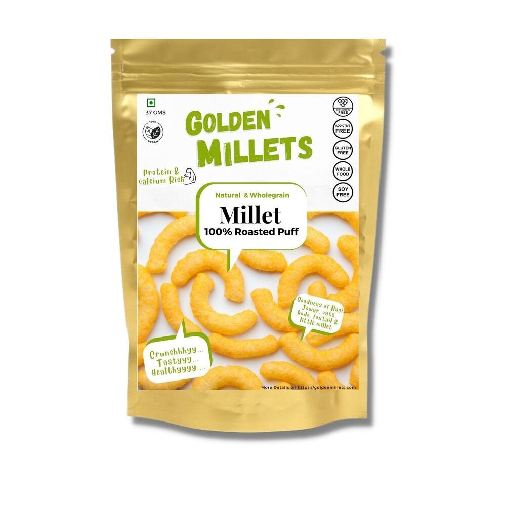 Millet 100% Roasted Puff