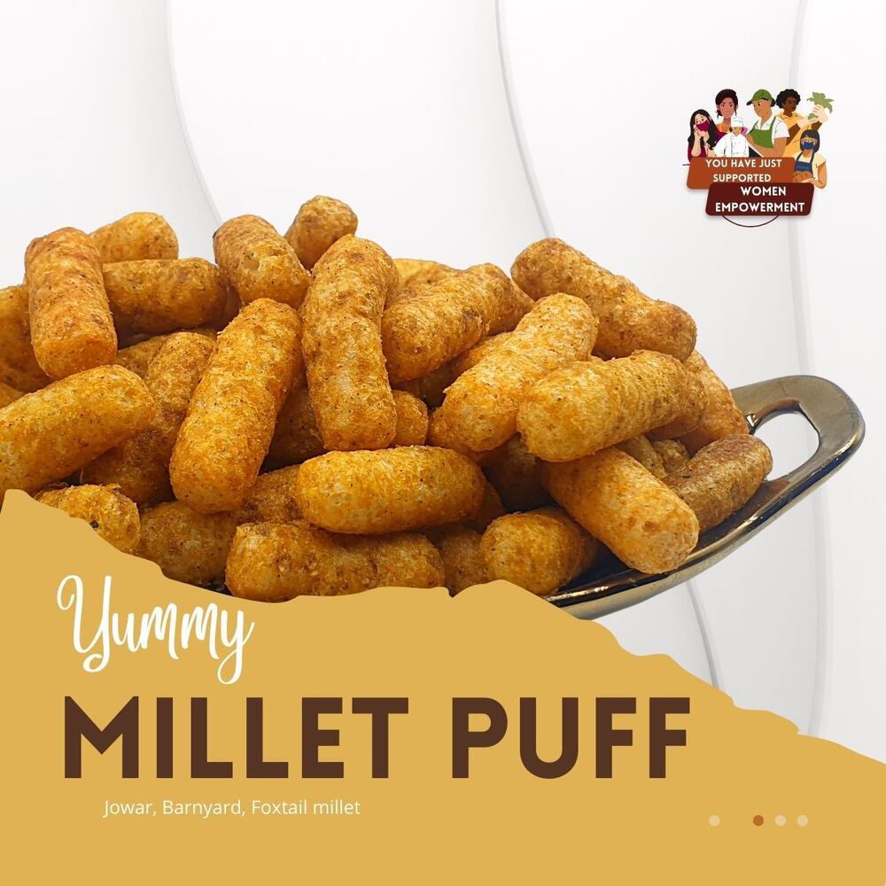 Millet 100% Roasted Puff