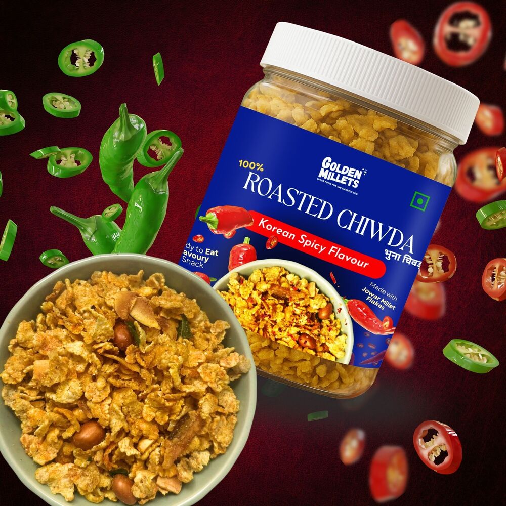 Korean Spicy Flavour Roasted Chiwda