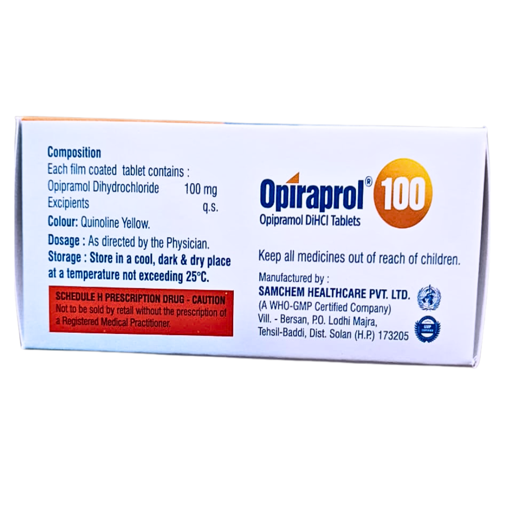 Opiraprol 100 - Dosage Form: Oral Tablet