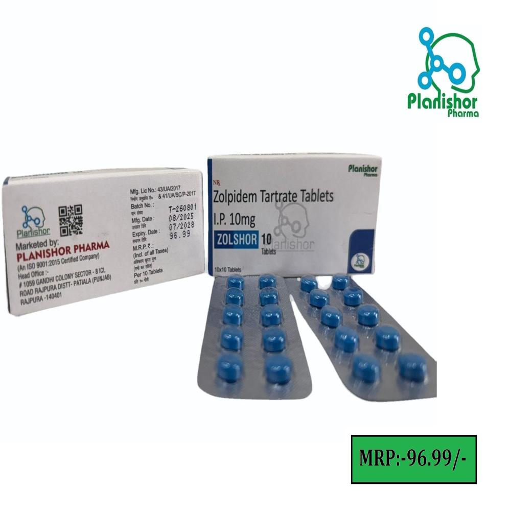 Zolshor-10 - Atorvastatin Calcium 10 Mg, White Oval Tablet | Cholesterol Lowering, Cardiovascular Disease Prevention