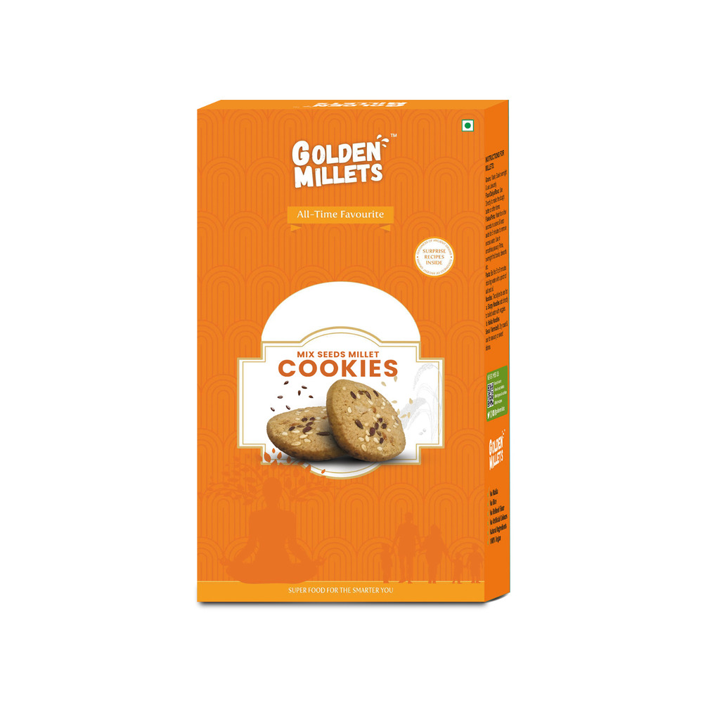100 GM Mix Seeds Millet Cookies