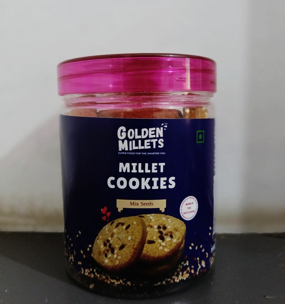 Mix Seeds Millet Cookies Jar