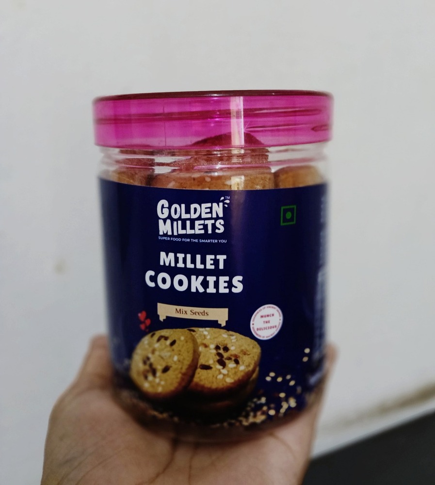 Mix Seeds Millet Cookies Jar