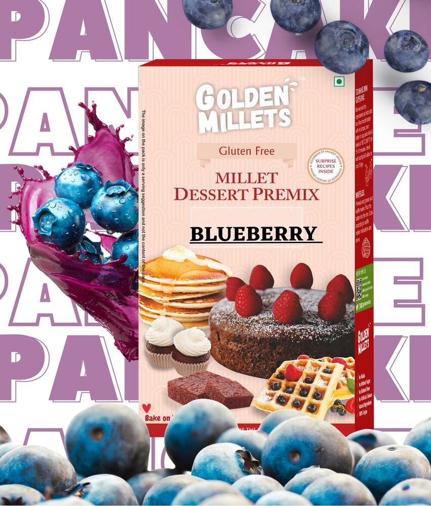 Blueberry Millet Pancake Premix