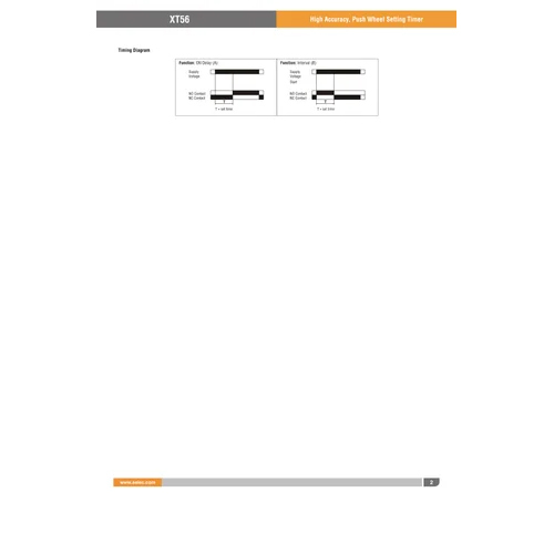 Selec Timer Xt56n-24v - Application: Industrial