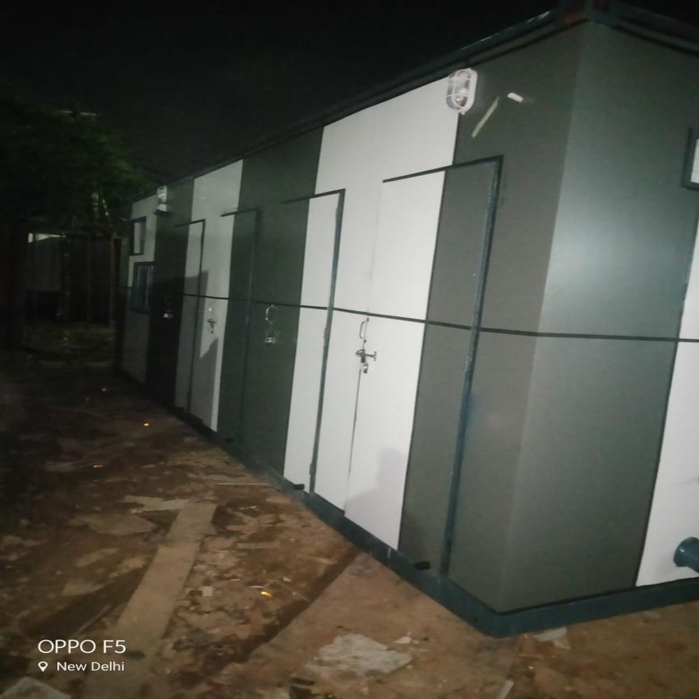 Modular Office Container - Color: White