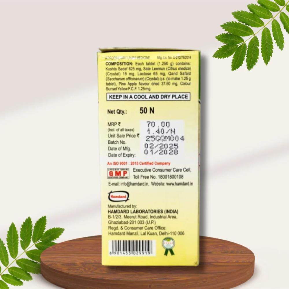 Hamdard Mindoza 50 Tablet - Age Group: For Adults