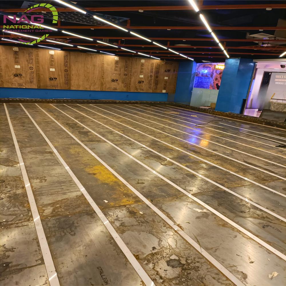 Amusement Park Bumper Car Platform