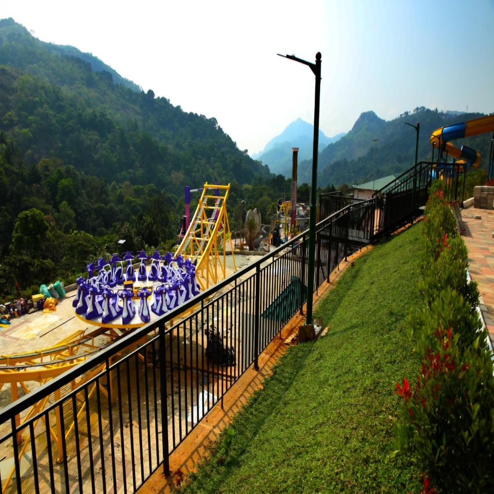 Amusement Park Disco Coaster