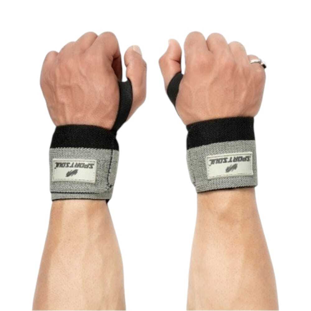 Weightlifting Wrist Band With Thumb Support