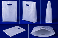 Hm Hdpe D-cut Bag - Color: White