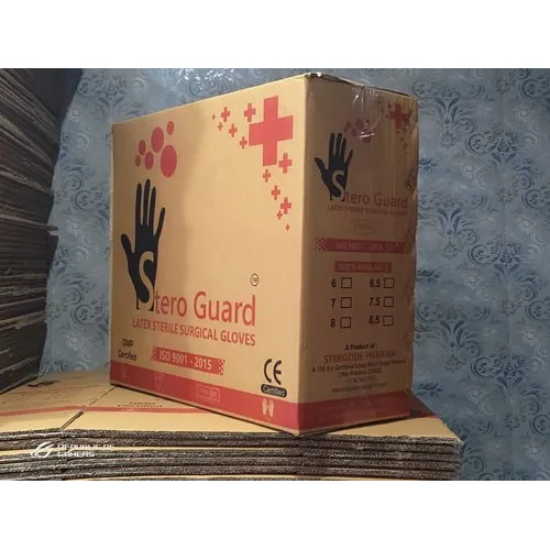 Sterile Surgical Gloves - Medical Grade, Disposable White Gloves | Sterilized For Infection Control, Ideal For Surgical Procedures